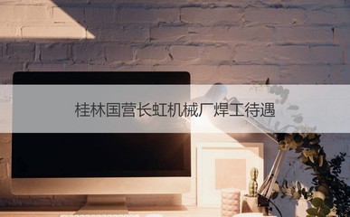 桂林国营长虹机械厂焊工待遇、电焊工职责及非居住房地产租赁解析